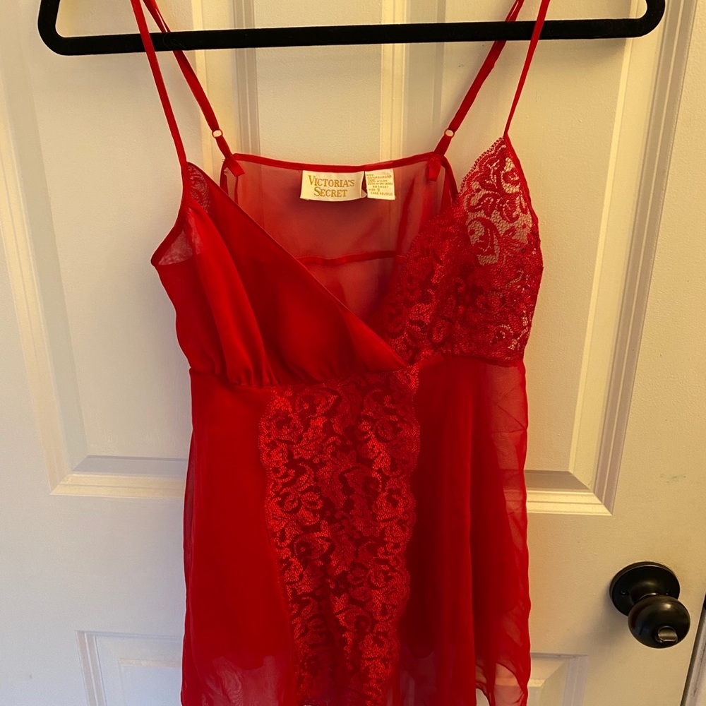Victoria’s Secret red teddy - Picture 1 of 7